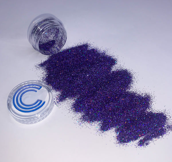 Indigo-glitter