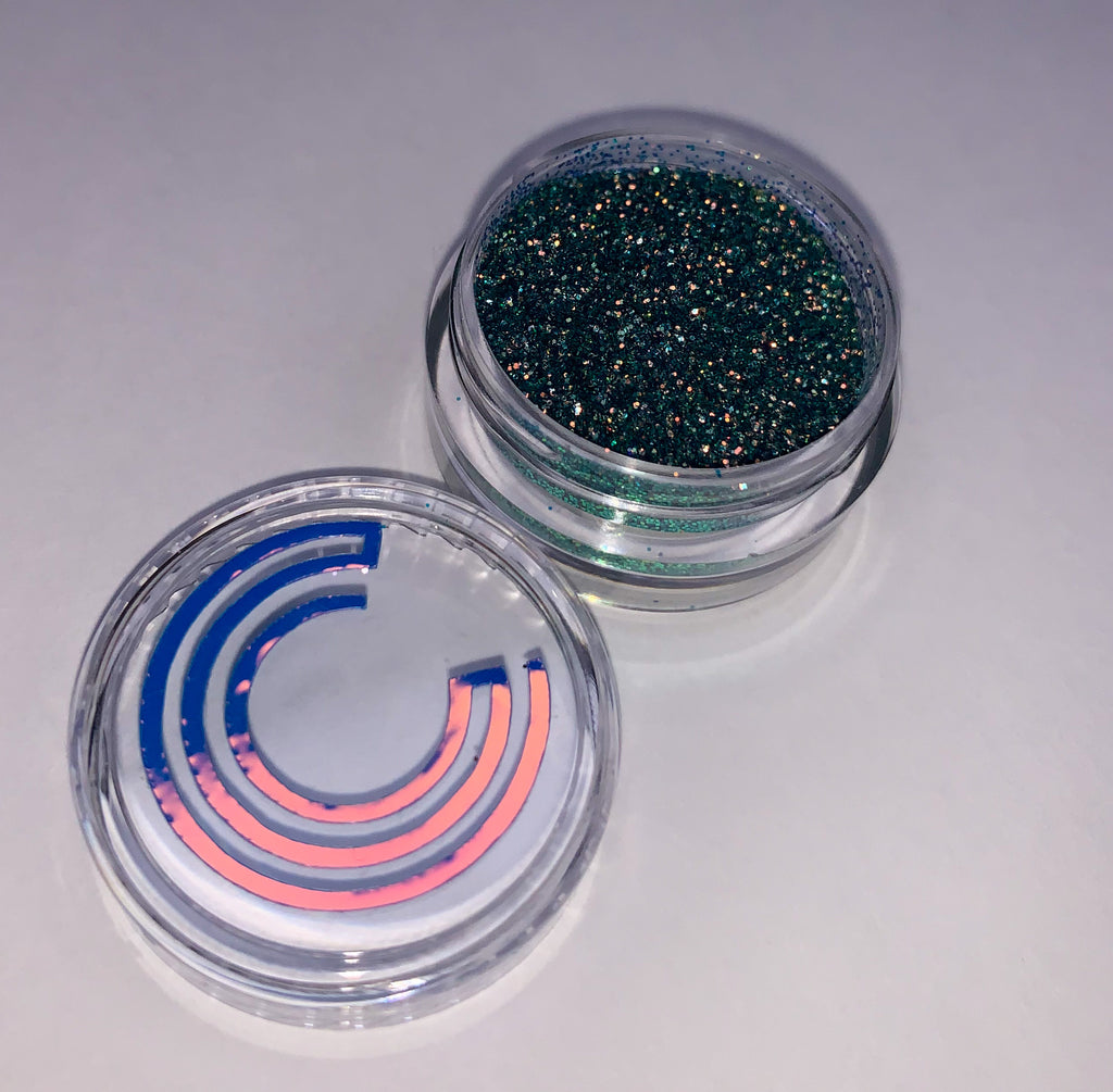 Aquamarine-glitter